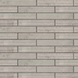 Клинкерная фасадная плитка Paradyz Carrizo Grey MIX структурная матовая 66х400х11
