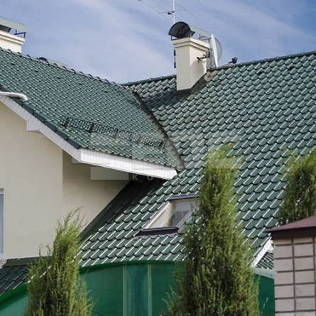Керамическая черепица Рубин 13V бриллиантово зеленая глазурованная