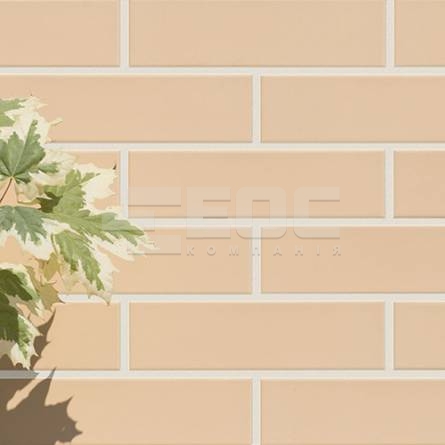 Клинкерная фасадная плитка Piaskowe гладкая 245х65х7