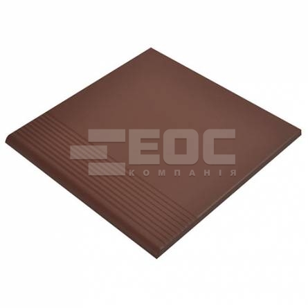 Клинкерная ступень Cerrad гладкая Burgund 300х300х11