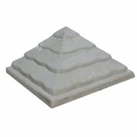 Бетонна шляпа 450x450 Піраміда Сіра
