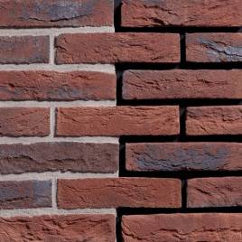 Кирпич ручной формовки Engels Blauw Paars Antiek DF 215x101x65