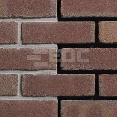Фасадная плитка ручной формовки Rood Paars Gereduceerd DF 215x20x65