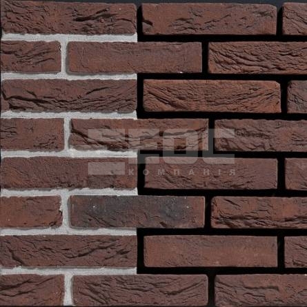 Фасадна плитка ручного формування La Meuse Gesinterd WF 210x20x50