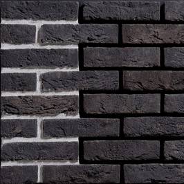 Фасадная плитка ручной формовки Obsidiaan WF 210x20x50