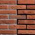 Фасадная плитка ручной формовки Oranje Genuanceerd WF 210x20x50