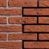 Фасадная плитка ручной формовки Provinciaals Oranje DF 215x20x65
