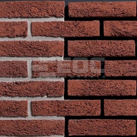 Фасадна плитка ручного формування Rood Bezaagseld DF 215x20x65