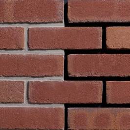 Фасадна плитка ручного формування Rood Paars Gereduceerd WF 210x20x50