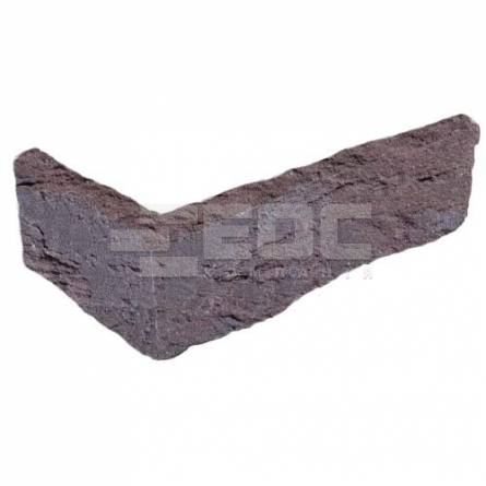 Угловая плитка ручной формовки Ametist DF 215/100х65х20