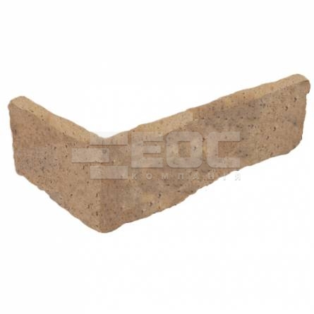 Угловая плитка ручной формовки Gobi DF 215/100х65х20