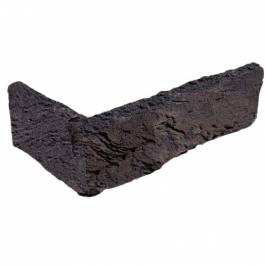 Угловая плитка ручной формовки Obsidiaan DF 215/100х65х20