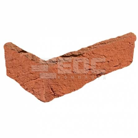 Угловая плитка ручной формовки Oranje Genuanceerd WF 210/100х50х20