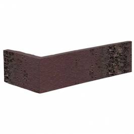 Кутова клінкерна фасадна плитка R580 DF14 240/115х52х14