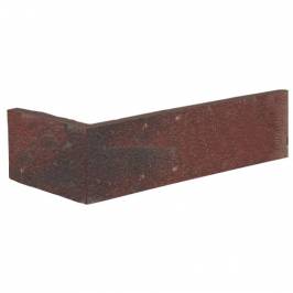 Кутова клінкерна фасадна плитка R746 DF14 240/115х52х14