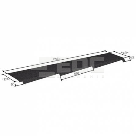 	Боковой фартук правый 368 Dark Silver