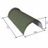 	Круглый конек 190 Greenstone