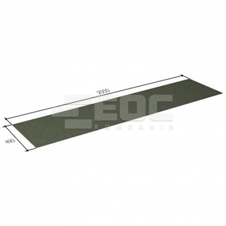 Плоский лист с посыпкой 490 Greenstone
