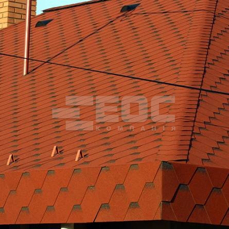 Битумная черепица IKO Armourshield 20 Tile Red Ultra