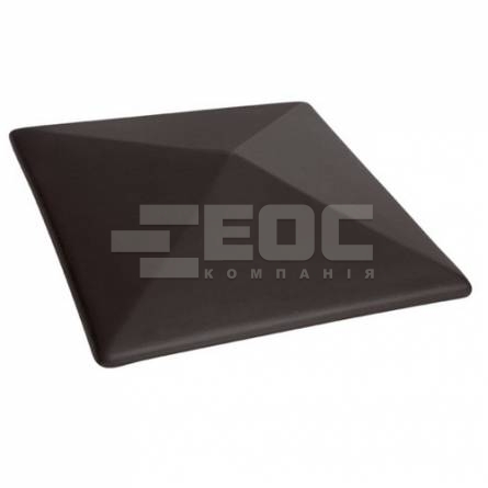 Керамическая шляпа 18 Volcanic Black 445х445х90
