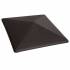 Керамическая шляпа 18 Volcanic Black 445х445х90