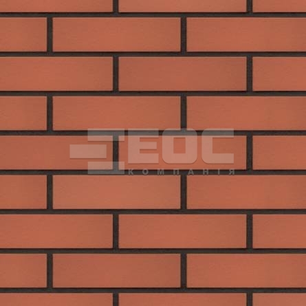 Клинкерная фасадная плитка King Klinker 01 Ruby Red 250x65x10