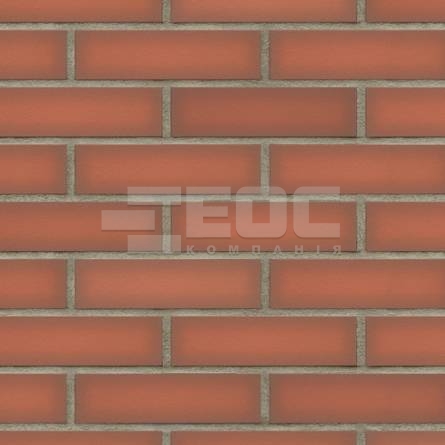 Клинкерная фасадная плитка King Klinker 19 Ruby Flame 250x65x10