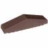 Профільна цегла для огорожі повнотіла 03 Natural Brown 310/250х65х78