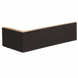 Угловая клинкерная плитка King Klinker 18 Volcanic Black 250/120х65х10