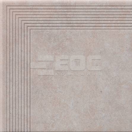 Клінкерна кутова сходинка Cerrad Cottage salt 300x300x9