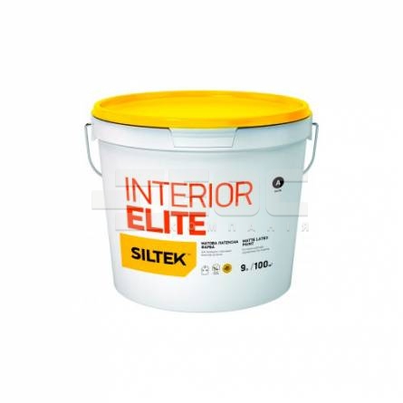 Краска латексная матовая Siltek Interior Elite База А купить в Киеве - ЕОС. Смеси Силтек: фото, цена
