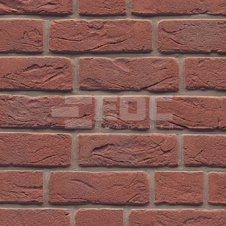 Фасадная плитка ручной формовки 2 Rotbraun Bunt NF 240x22x71