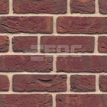 Фасадная плитка ручной формовки 6 Niederrhein Rot Gefl WF 210x22x50