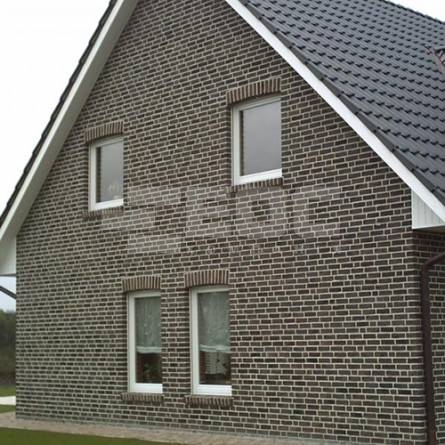 Фасадная плитка ручной формовки 20 Ruhrtal Mangan BS 215x22x65