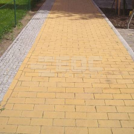 Тротуарная клинкерная брусчатка 01 Niederlausitzer Gelb 240x55x52