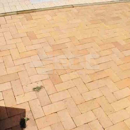 Тротуарная клинкерная брусчатка 01 Niederlausitzer Gelb 240x55x52