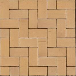 Тротуарная клинкерная брусчатка 02 Gelb Bunt 200x65x52