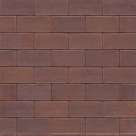 Тротуарная клинкерная брусчатка 04 Rotbraun Bunt 200x65x52