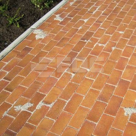 	Тротуарная клинкерная брусчатка 08 Lachsrot 200x100x52