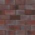 Тротуарная клинкерная брусчатка 10 Violettblau Geflammt 200x65x52