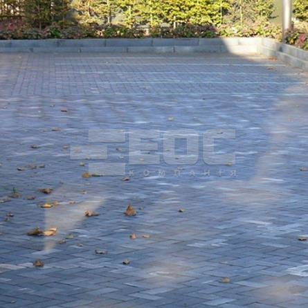 Тротуарная клинкерная брусчатка 15 Schwarz Bunt Edelglanz 200x65x52
