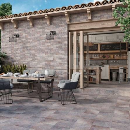 Kлинкерная террасная плитка Viano Grys Paradyz купить в Киеве. Фото, цена, продажа