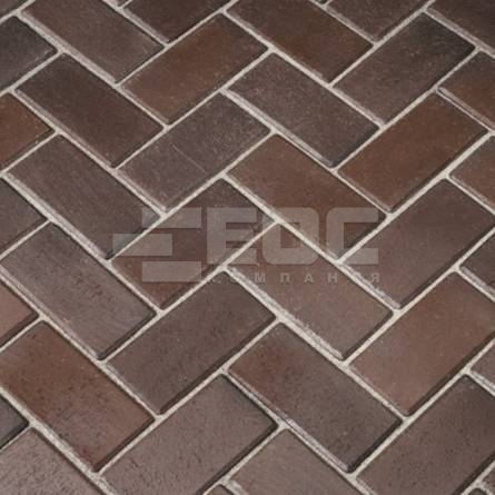 Тротуарна клінкерна бруківка Penter Braunbunt Geflammt 200x100x52