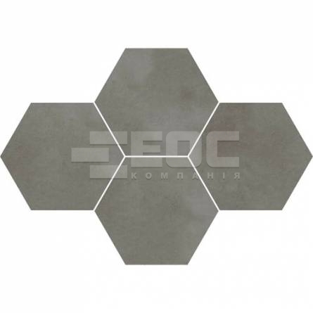 Плитка для пола Stargres Town Grey Mosaik Hexagon Rect 283x408x10 купить в Киеве - ЕОС. Фото, цена