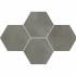 Плитка для пола Stargres Town Grey Mosaik Hexagon Rect 283x408x10 купить в Киеве - ЕОС. Фото, цена