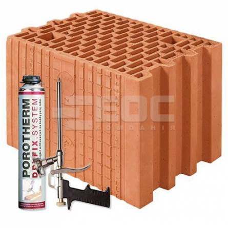 Керамічний блок Porotherm 25 Dryfix