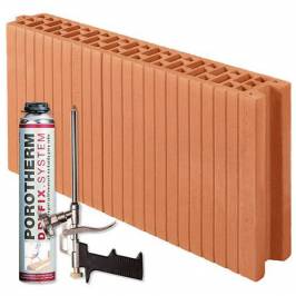 Керамический блок Porotherm 8 Dryfix