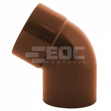 Коліно PROFIL діаметр 100/60° RAL 8004