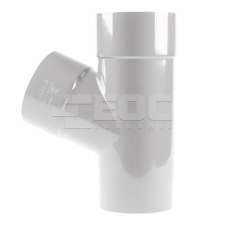 Трійник редукційний 60° PROFIL75 RAL 9016