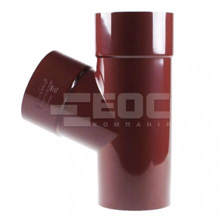 Трійник редукційний 60° PROFIL75 RAL 3005